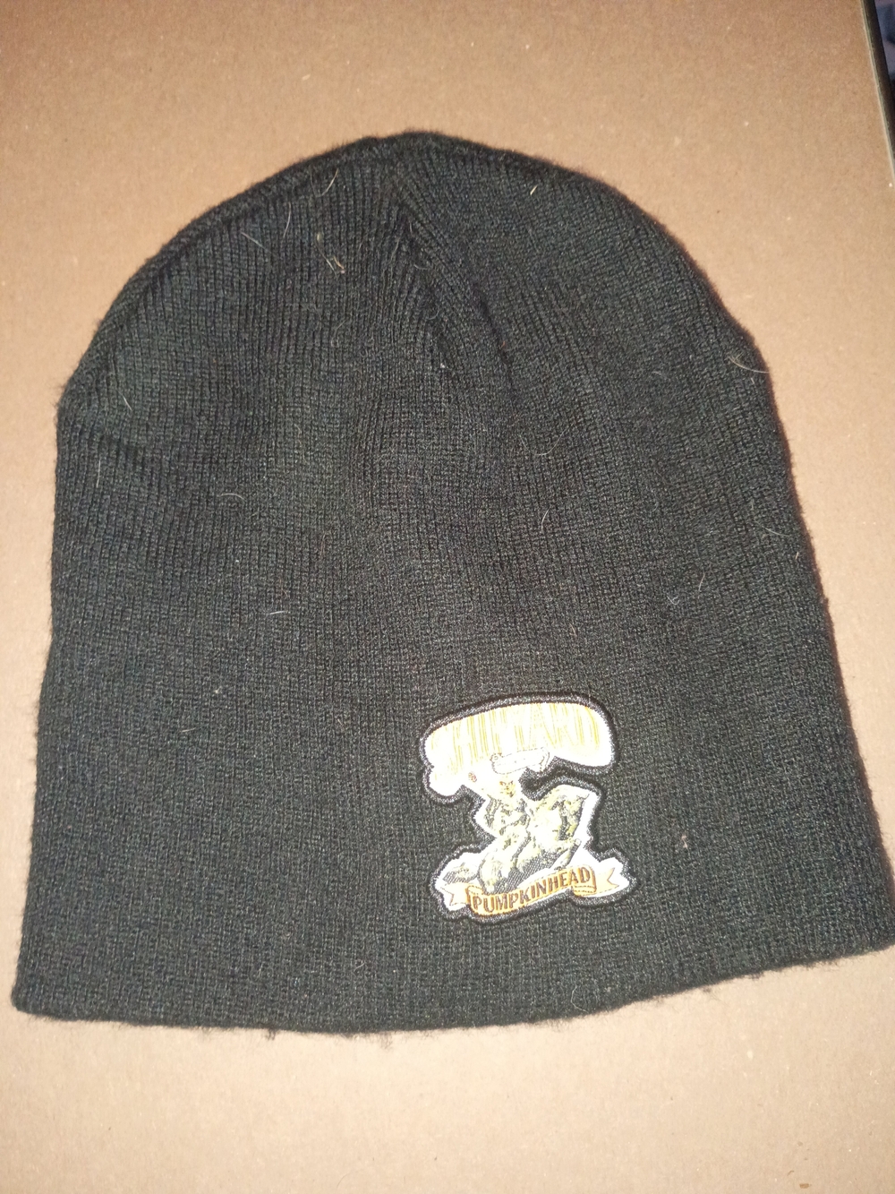 Black Knit Shipyard Pumpkinhead Beanie Hat